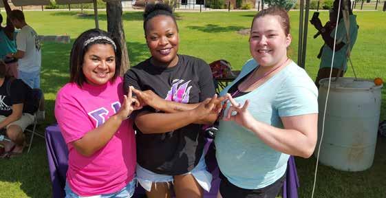 SIGMA LAMBDA GAMMA SLG Chapter: Phi Beta Founded: April 9, 1990, at University of Iowa Date founded at UCO: July 11, 2003 Philanthropy: Susan G.