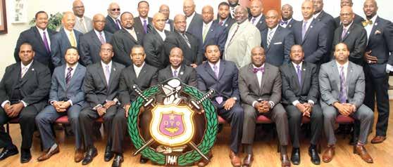 Symbol: Lamp Colors: Royal Purple and Old Gold Famous Members: Dr. Charles Drew, Dr. Carter G. Woodson, Langston Hughes, Rev.