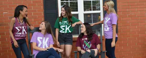 The women of Sigma Kappa sorority hold a special connection through our shared values of personal growth, friendship, loyalty and service.