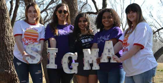 SIGMA SIGMA SIGMA SSS Chapter: Beta Mu Founded: April 20, 1898, Longwood University Date founded at UCO: Fall 2017 Philanthropy: March of Dimes