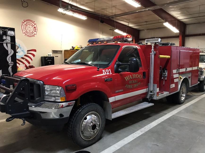 521 2004 Ford F-550 Danko Brush/Light Rescue Truck Duration of Service: 14 years
