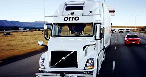 The future of current rural work? GRIM OTTO (owned by Uber): First driverless truck run in Colorado last October.