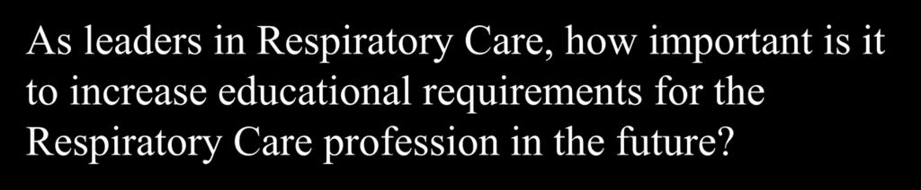 As leaders in Respiratory Care,