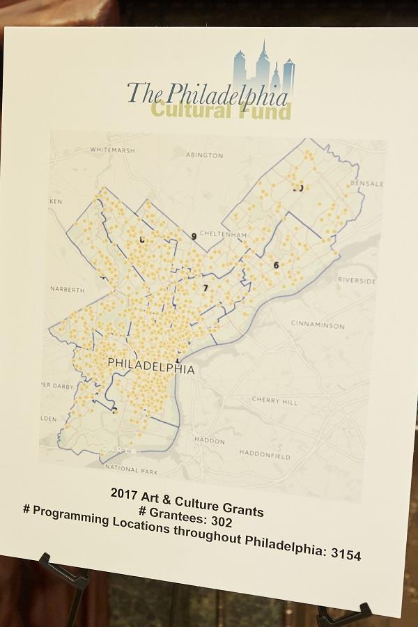Art & Culture Sector Impacts for the City of Philadelphia and the 2019 Program Locations form Philadelphia Cultural Fund grants are made possible by an annual allocation from the City of Philadelphia.