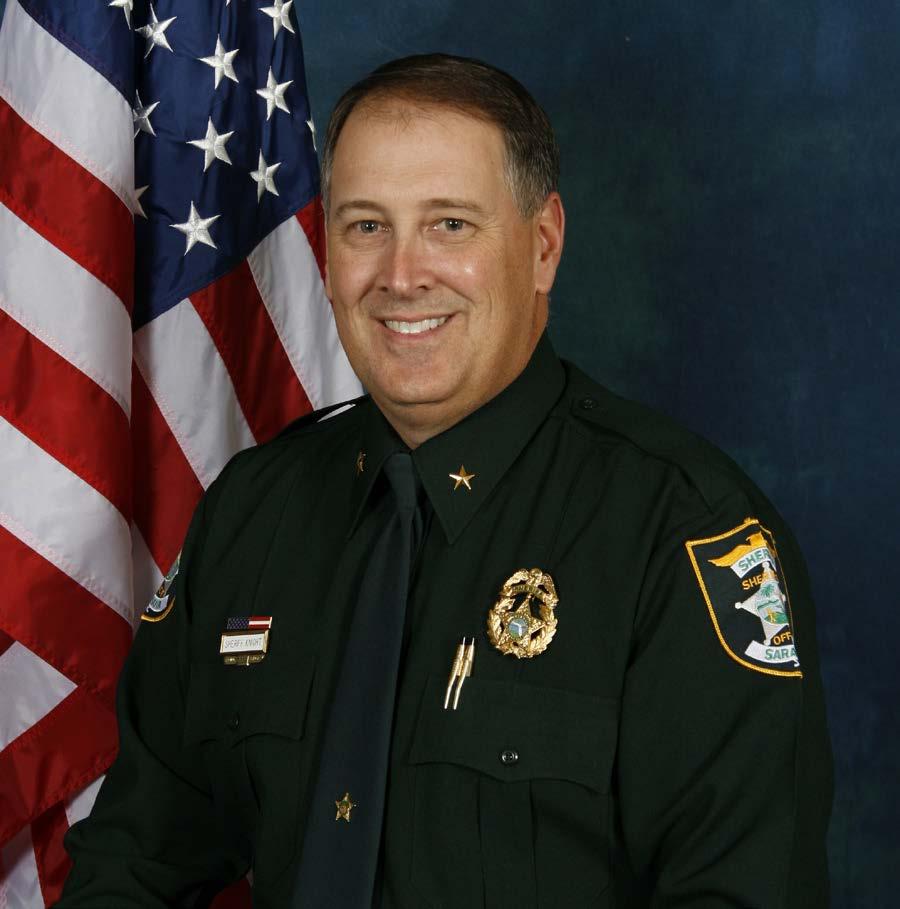 New Commissioners Sheriff Thomas Knight Sheriff Tom Knight just began his second term as Sheriff of Sarasota County.