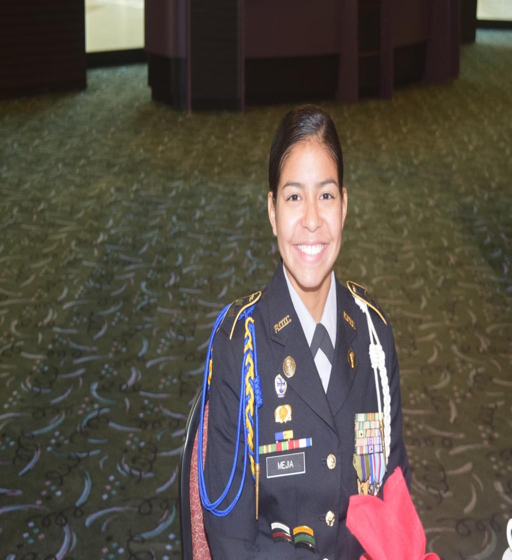 Ana Mejia Ana is a student at Bayshore High School with a grade point average of 3.7. She is an outstanding student in the JROTC program, rising in the ranks to be the Cadet Battalion Commander.