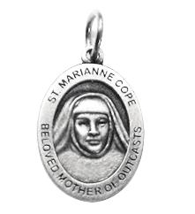 Marianne Cope: Beloved Mother of Outcasts with the congregational logo on the back. Handmade in the U.S.A. by Bliss Manufacturing. 25-50: $6.60, 10-24: $7.20, 4-9: $7.