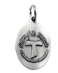 Francis of the Neumann This two-sided ⅞ sterling silver medal dons a raised image of Mother Marianne encircled by her moniker St.