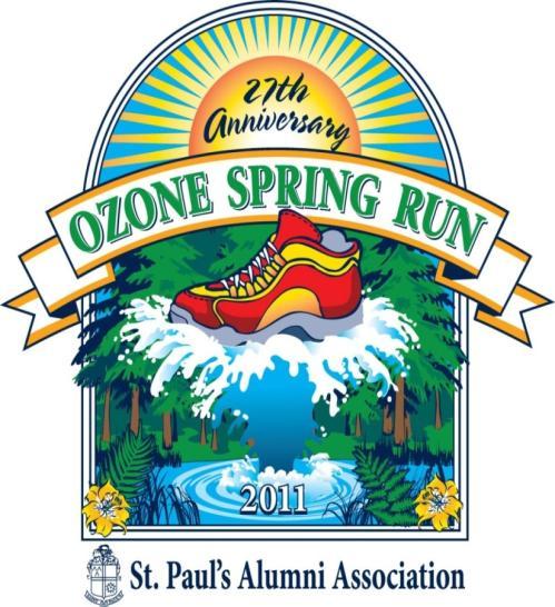 March 19 th 27th Annual Ozone Spring Run Races begin at 8:00AM under the Saint Paul s Arch. This event includes: a half mile Fun Run, a Two Mile Run and a 10K Run.