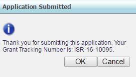 Click Submit, and then click OK to confirm the submission.