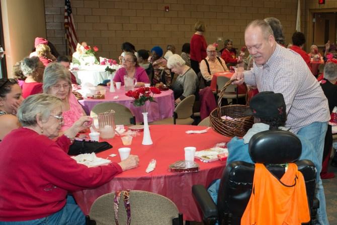 arrival. Seats are limited, call the Center to reserve your spot today. Valentine Luncheon Wednesday, Feb. 14th, 11:00 a.m. On the menu for this holiday celebration will be chicken, mac and cheese, veggies and coffee.