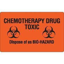 marked Chemo Sharps Container The CSP must bear