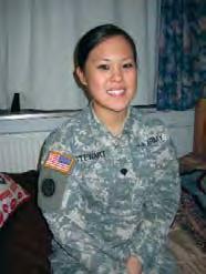 Tamra Aguilera a Persian Gulf War disabled veteran is a junior at Appalachian State University pursuing a bachelor s degree in social work.
