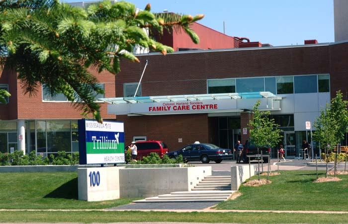 Trillium Health Centre Large community hospital Located in Mississauga, Ontario, Canada 2 site model 755 beds