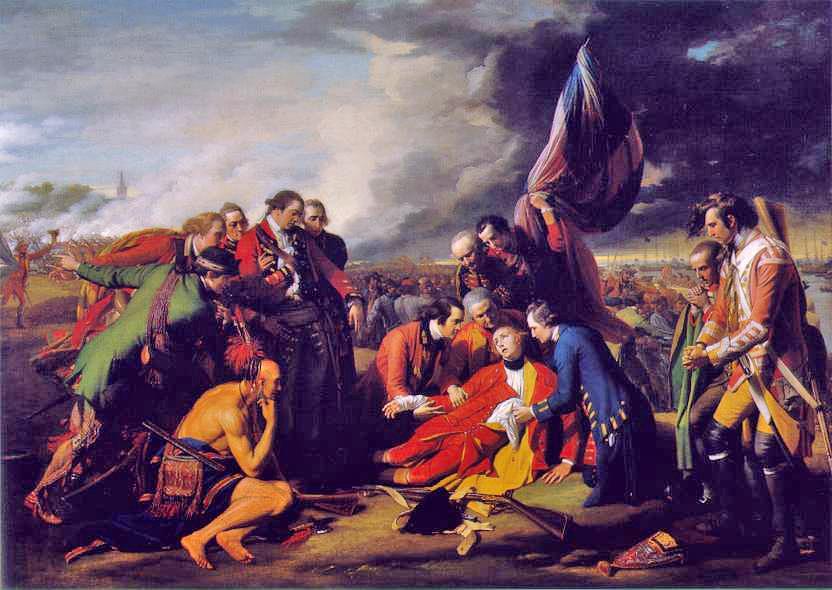 The British victory caused the French to surrender