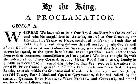 1763, prohibiting any