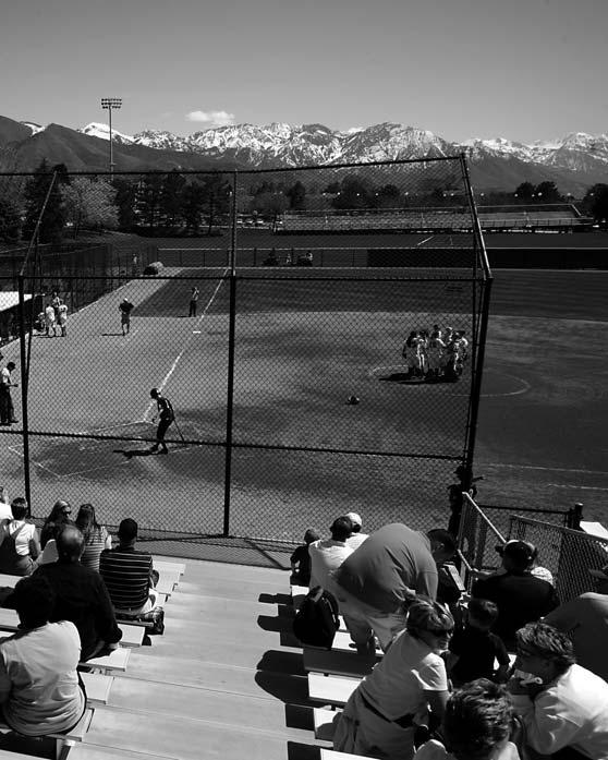 FACILITIES UTAH SOFTBALL Ute Field The Utah softball team plays all of its home games at Ute Softball Field.