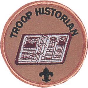 #5 Historian Report: Present a report to the PLC describing the troop's collection of trophies, keepsakes, ribbons, plaques, certificates, display boards, and flags.