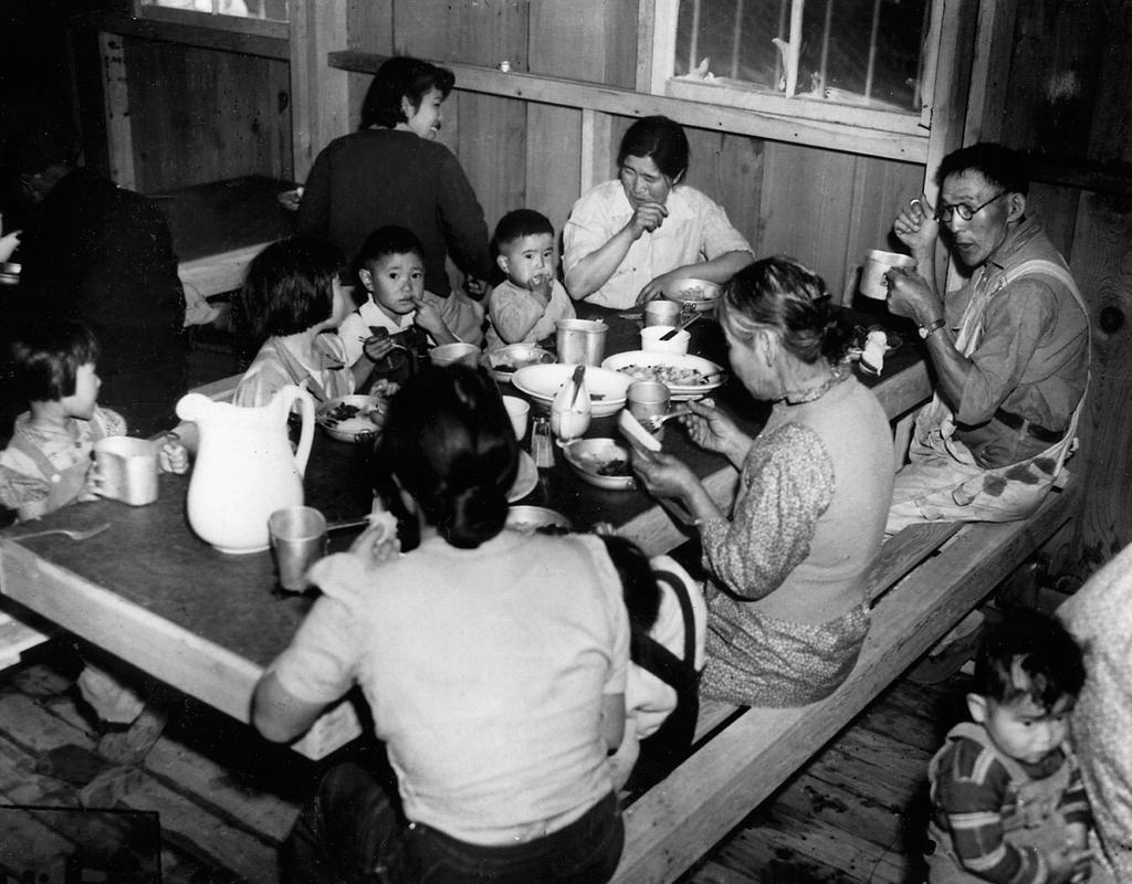 In 1942, the federal government removed Japanese Americans from parts of four