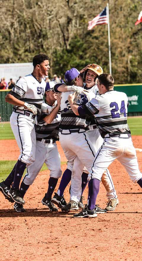 BACK THE HOME TEAM: BRICK BY BRICK The SFA Lumberjack baseball team needs your support. The team s temporary facility at Jaycees Field is in need of replacement.