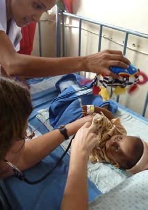 The Pediatric Ward has a playroom where there are many, toys such as puzzles, dolls, carrom boards, card games etc. For some children, it is quite a novelty and very exciting.