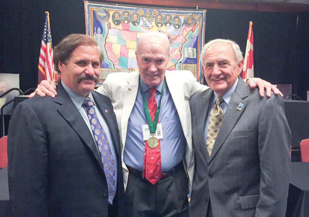 Sports Hall of Fame inductees: Jim Steeg, Bill Toomey and Hugh Durham. Convention 2016 T he 81st Biennial Convention of Phi Delta Theta was held in beautiful and historic Savannah, Georgia.