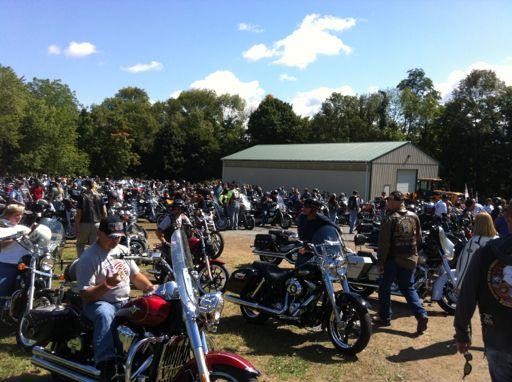 motorcycle benefit ride in Northern Lackawanna County.