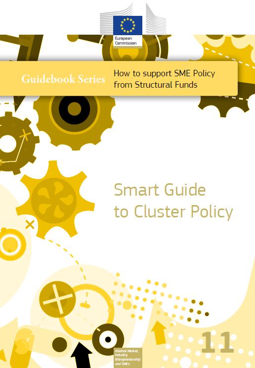 For more see http://ec.europa.eu/growth/industry/policy/clusters/observatory www.clustercollaboration.eu/eu-initiatives http://s3platform.jrc.ec.europa.eu/industrial-modernisation or the Smart Guide to Cluster Policy, available at http://ec.