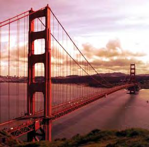 #1 Golden Gate Bridge Whether you ve seen the bridge on a previous trip, or have yet to experience its glorious glow, the world s most famous bridge will impress you. The 1.