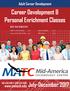 Career Development & Personal Enrichment Classes