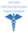 CAVIT Nursing Assistant Program Handbook