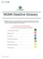 MGMA DataDive Glossary
