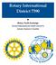 Rotary International District Rotary Youth Exchange General Information for South Central PA Schools, Students & Families