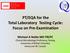 PT/EQA for the Total Laboratory Testing Cycle: Focus on Pre-Examination