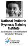 National Pediatric Hypnosis Training Institute Pediatric Skill Development Introductory Workshop