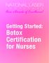 Botox Certification for Nurses