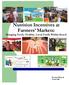 Nutrition Incentives at Farmers Markets: Bringing Fresh, Healthy, Local Foods Within Reach