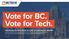 Vote for BC. Vote for Tech.