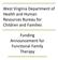 West Virginia Department of Health and Human Resources Bureau for Children and Families. Funding Announcement for Functional Family Therapy