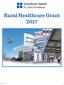 Rural Healthcare Grant 2017
