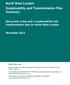 North West London Sustainability and Transformation Plan Summary