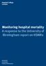 Monitoring hospital mortality A response to the University of Birmingham report on HSMRs