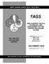TAGS DECEMBER 2003 MULTI-SERVICE TACTICS, TECHNIQUES, AND PROCEDURES FOR THE THEATER AIR-GROUND SYSTEM