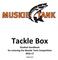 Tackle Box Student Handbook for entering the Muskie Tank Competition