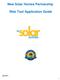 New Solar Homes Partnership. Web Tool Application Guide