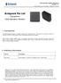 Bridgetek Pte Ltd. Datasheet CleO-Speaker Module. 1 Introduction. 2 Ordering Information. CleO-Speaker Module Datasheet Version 1.