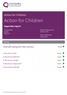 Action for Children. Action for Children. Overall rating for this service. Inspection report. Ratings. Good