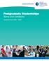 Postgraduate Studentships Terms and conditions. (Academic Year )