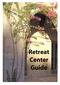 Retreat Center Guide