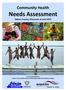 Needs Assessment. Community Health. Adams County, Wisconsin June 2013